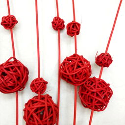 青雅工艺品 厂家直销葫芦串藤球，点缀家居与酒店装饰